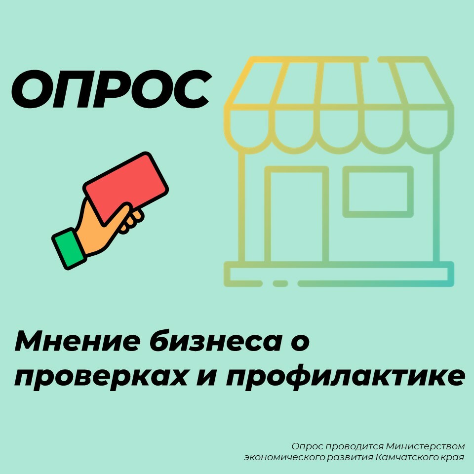 Опрос «Мнение бизнеса о проверках и профилактике»